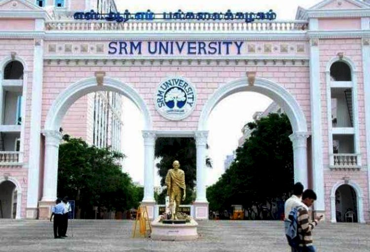 In Private Universities in India, SRM. Institute of Education, First Place