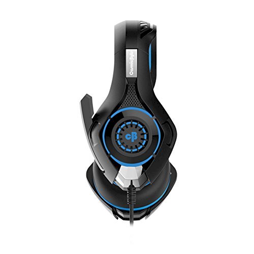 Cosmic Byte GS410 Headphones with Mic and for PS4, Xbox One, Laptop, PC, iPhone and Android Phones (Black/Blue)